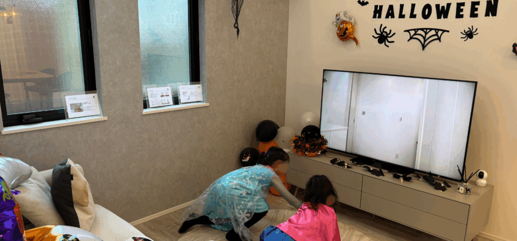 スタンプラリーの様子