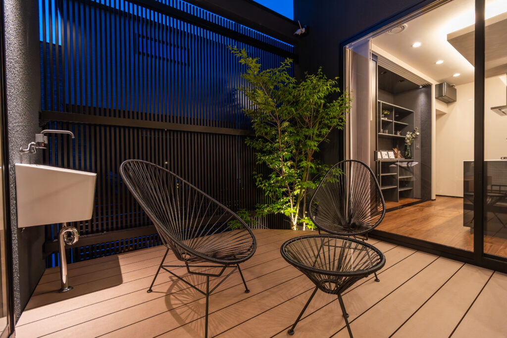 LDKと隣接させて家事動線を最適化する間取りの画像