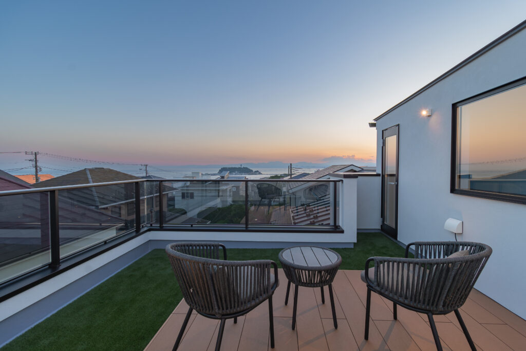 七里ヶ浜バルコニーからの画像