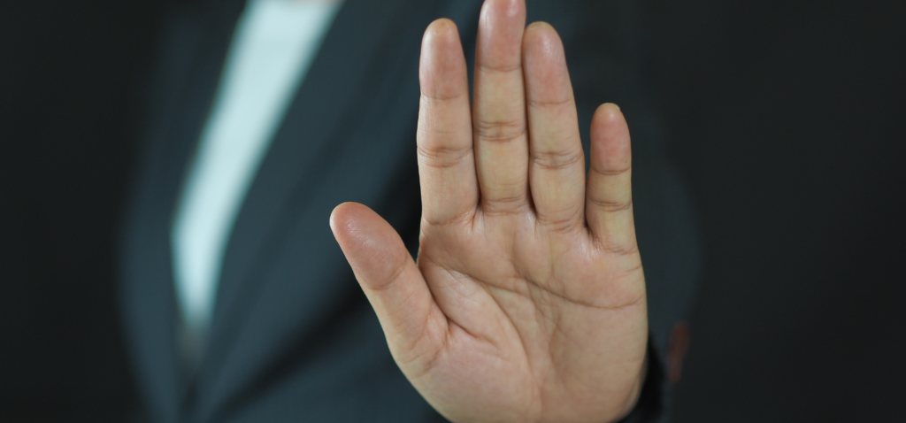 注意点とNG行動を表す画像