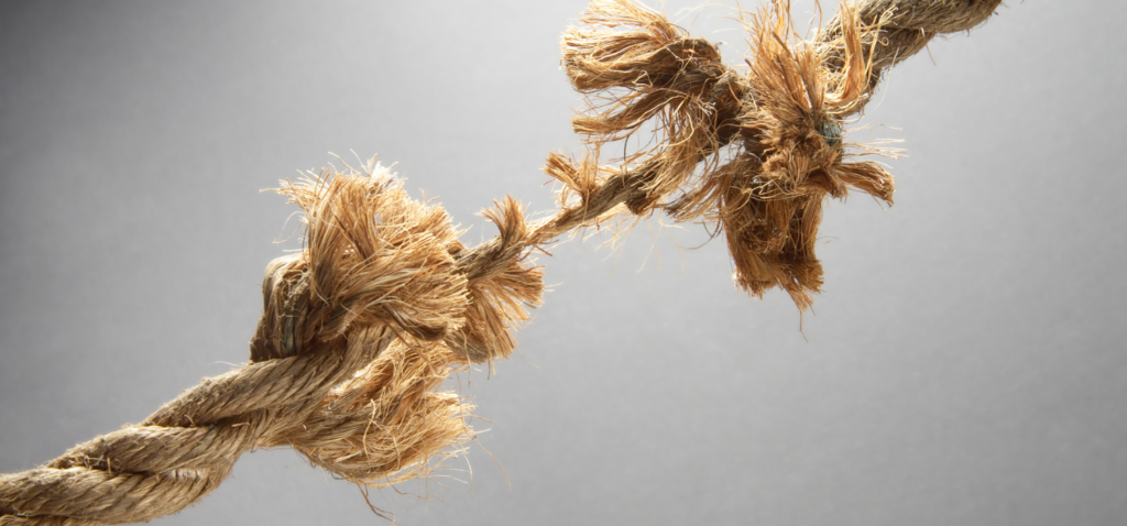 分離を表す画像